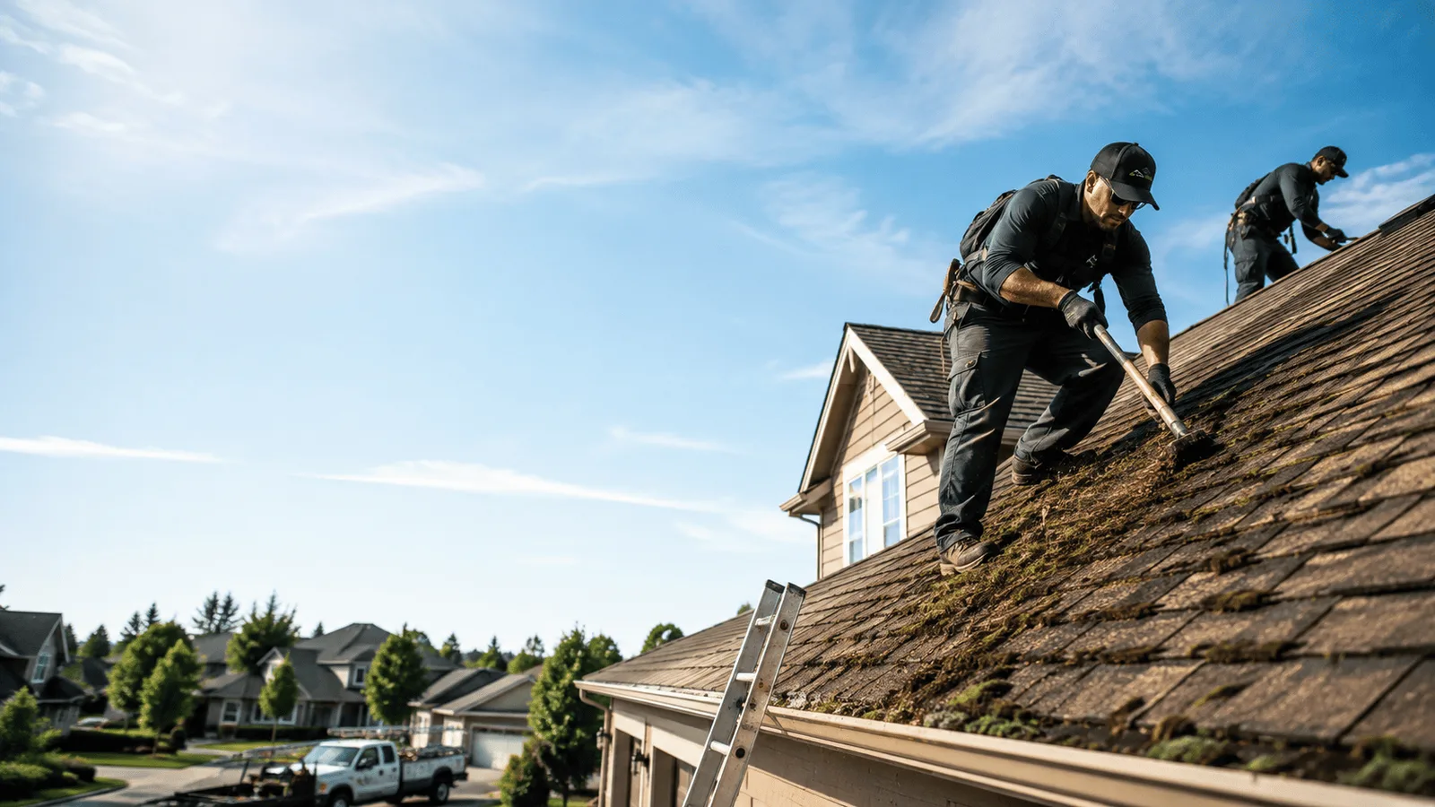 Roof Moss Removal in Forestville, MD near me